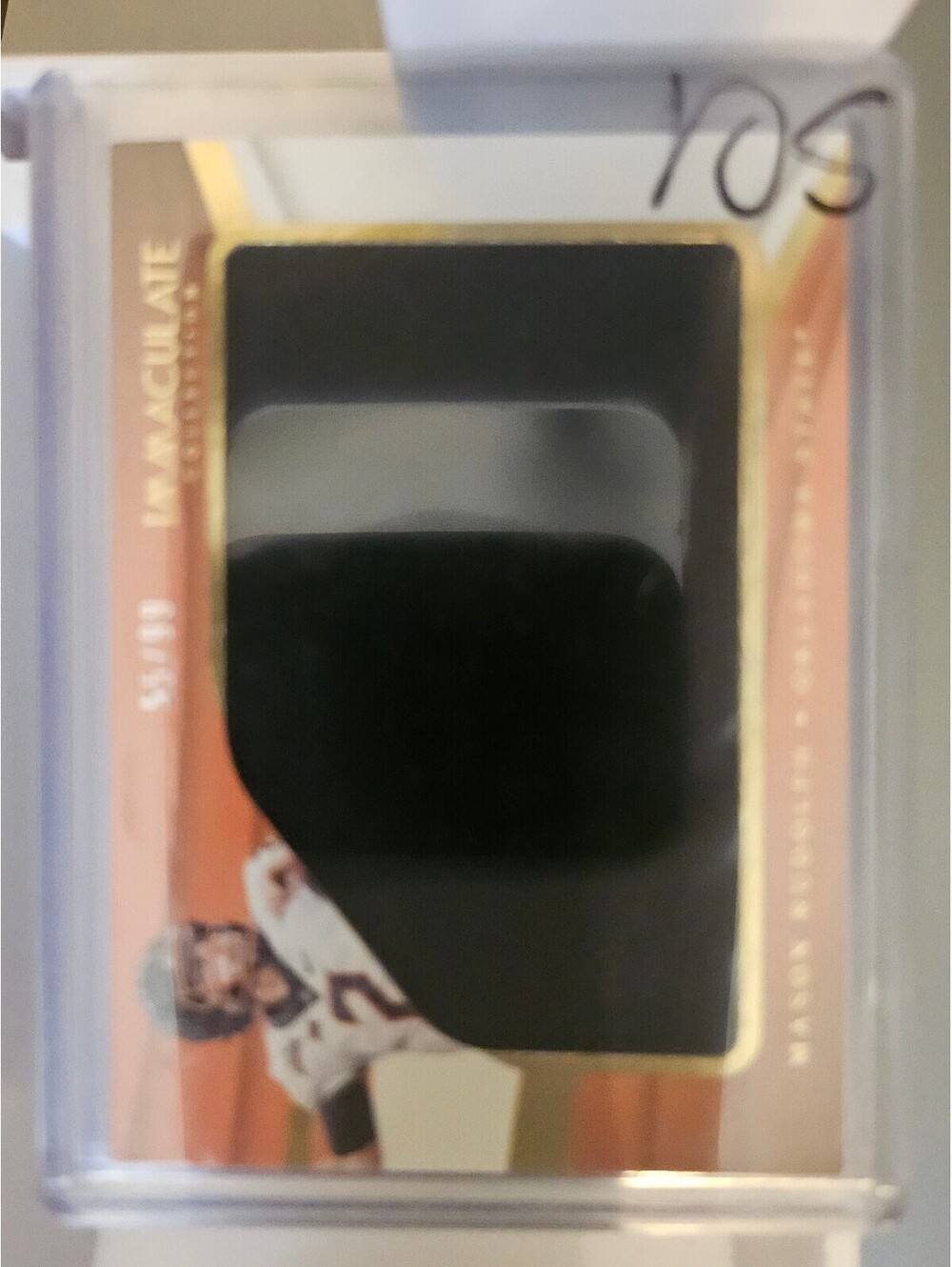 2018 Panini Immaculate Collegiate #12 Mason Rudolph Jumbos Jersey RC #/99